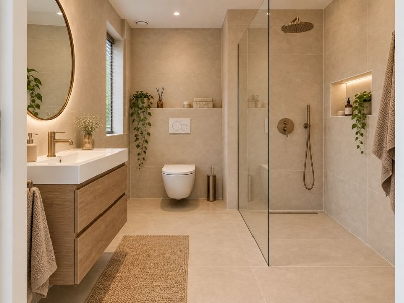 Tegelwerk Badkamer